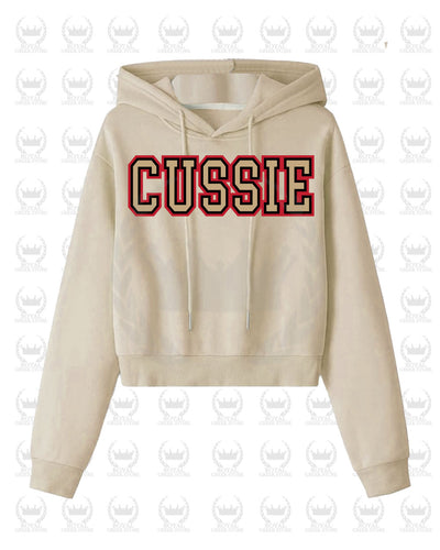 CUSSIE Cropped Hoodie 20% OFF