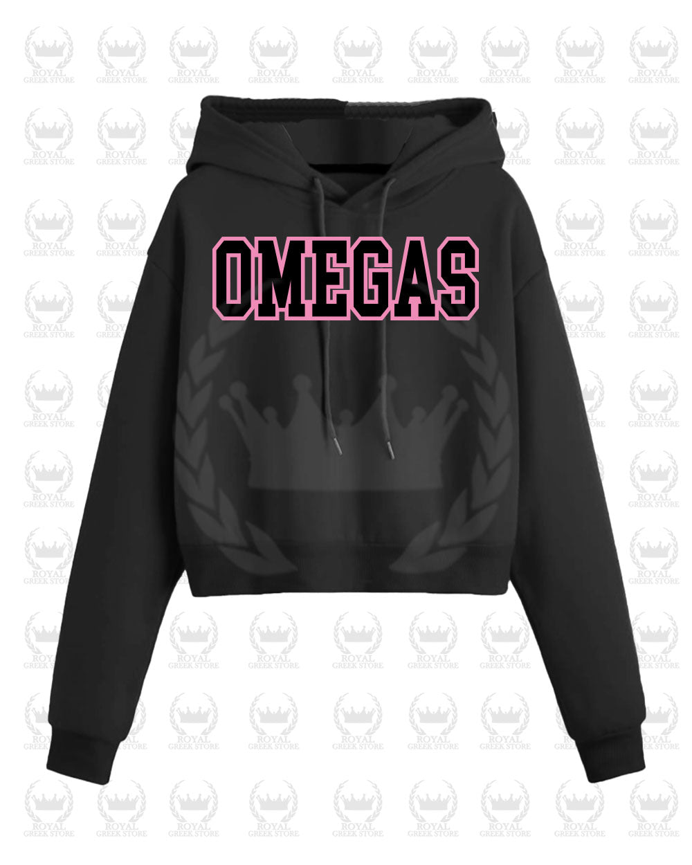OMEGAS Cropped Hoodie 20% OFF