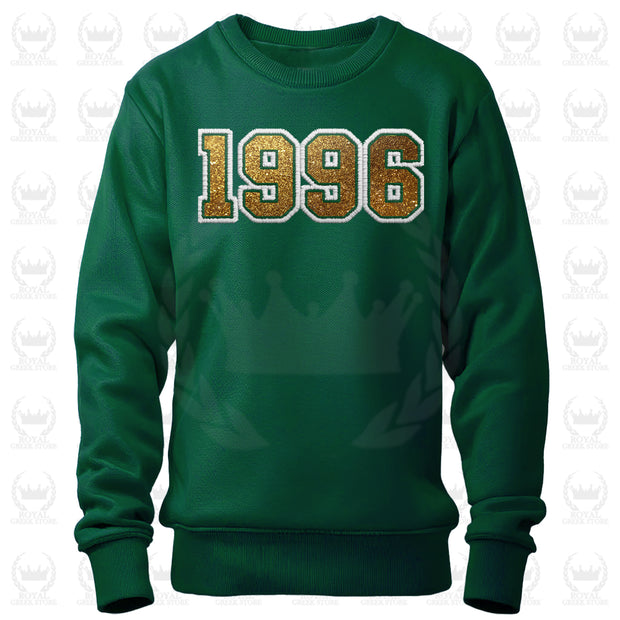 1996 Founding Crewneck Sweatshirt w/ Glitter