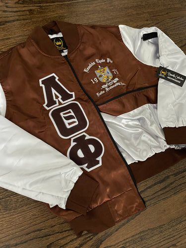 Lambda Theta Phi Bomber Jacket 30% OFF *1 Left Stock