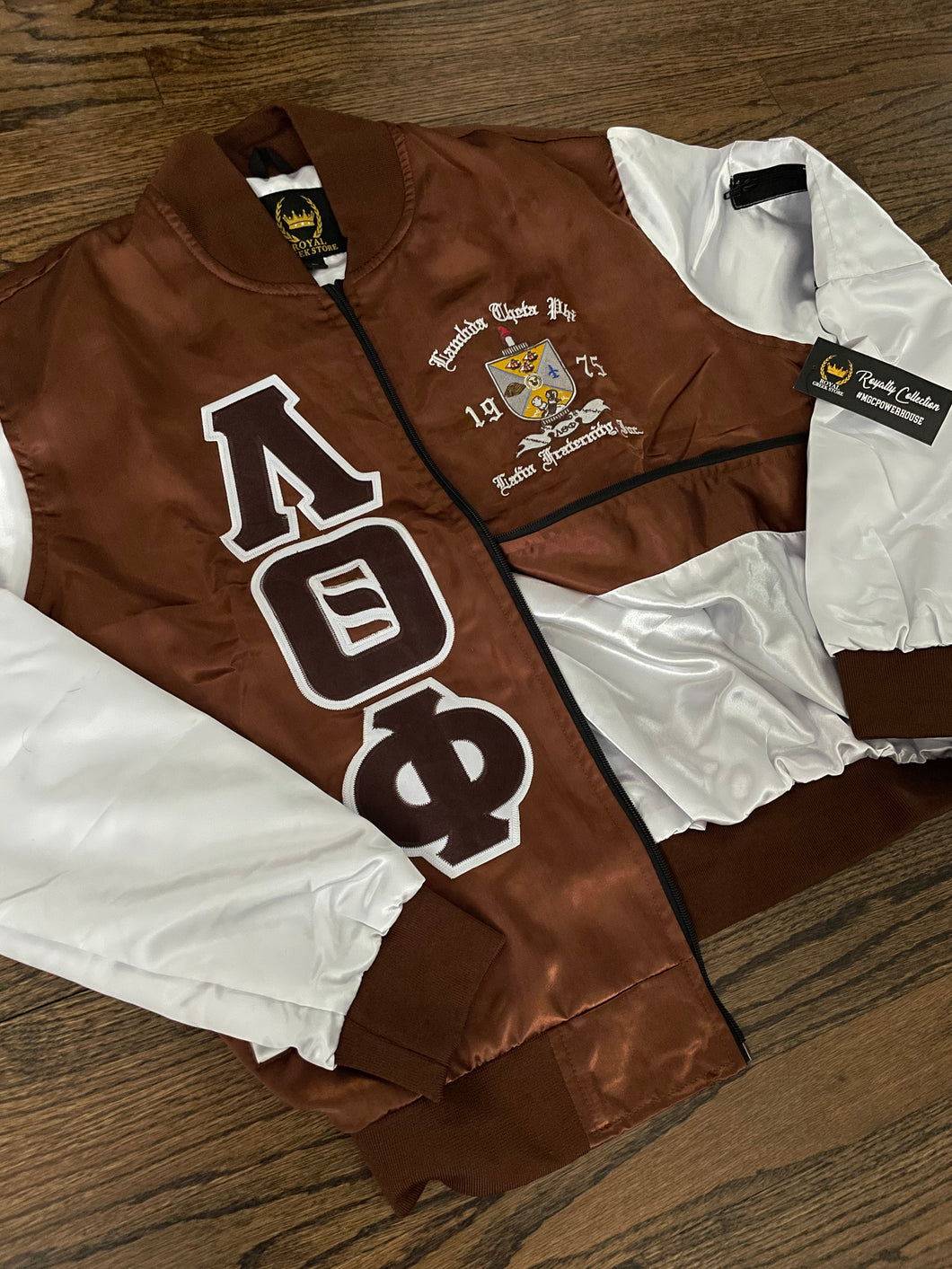 Lambda Theta Phi Bomber Jacket 30% OFF