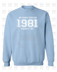Mu Sigma Upsilon Founders Sweatshirt