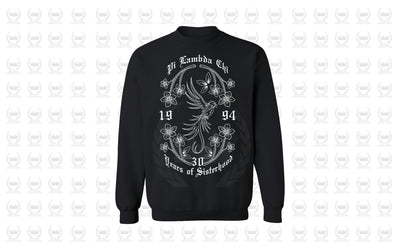 30th Anniversary Crewneck Sweatshirt - White Print