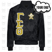 Solid Satin Jacket