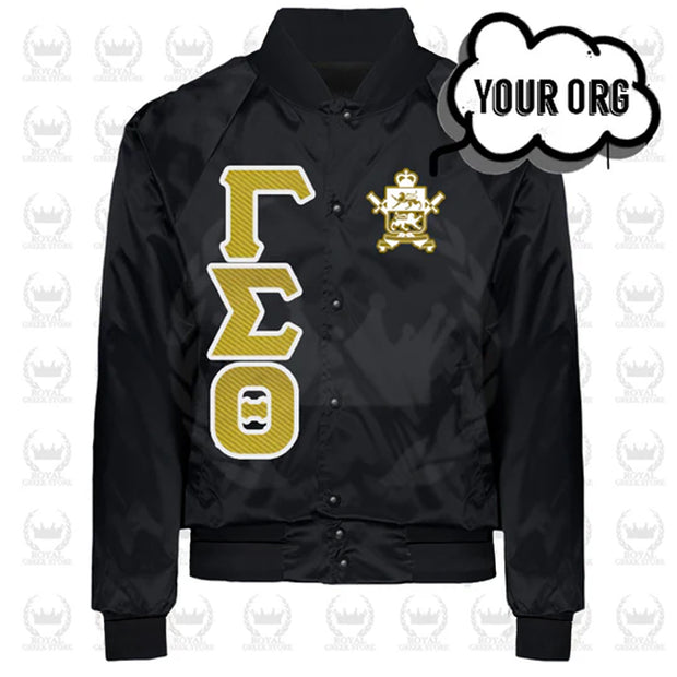 Solid Satin Jacket