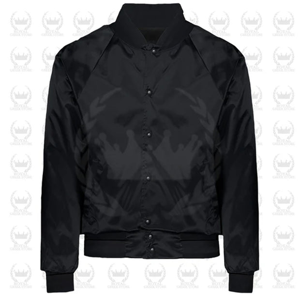 Solid Satin Jacket