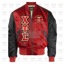 Load image into Gallery viewer, Chi Upsilon Sigma Bomber Jacket (Pre-Order)