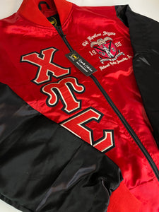 Chi Upsilon Sigma Bomber Jacket (Pre-Order)