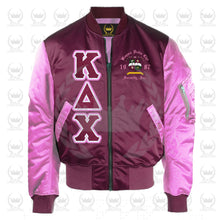 Load image into Gallery viewer, Kappa Delta Chi Bomber Jacket (Pre-Order)