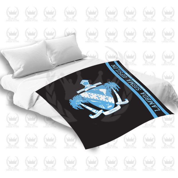 Lambda Sigma Upsilon Velveteen Blanket