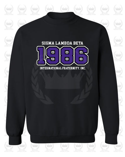 Sigma Lambda Beta Founders Crewneck 20% OFF