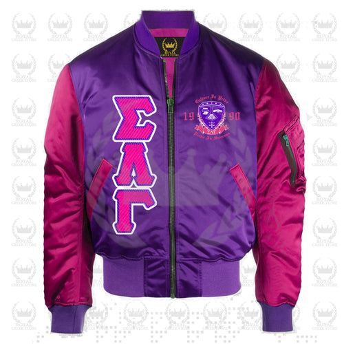 Sigma Lambda Gamma Bomber Jacket (Pre-Order)