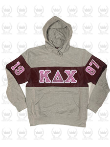 KDCHI Stripe Hoodie - Discontinued LIMITED STOCK 50% OFF